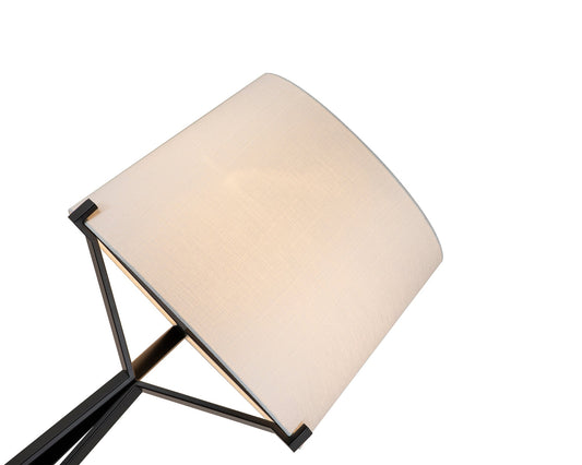 Luca Floor Lamp - White Marble Base