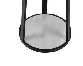 Luca Floor Lamp - White Marble Base