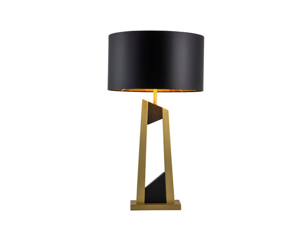 Pharo Table Lamp - Matt Brushed Brass