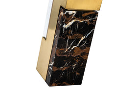 Rakke Table Lamp - Marble and Gold Titanium