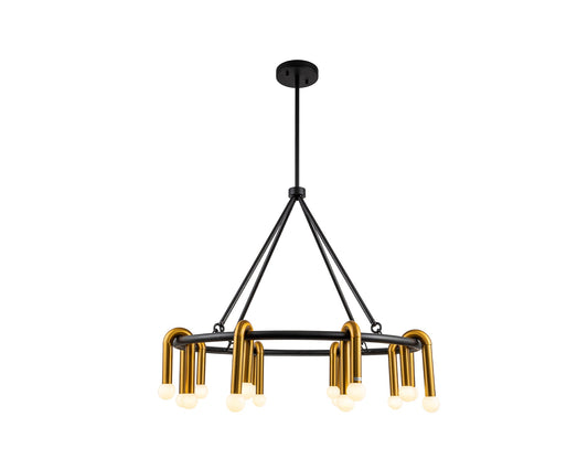 Melt 1 Pendant Lamp - Brushed Brass