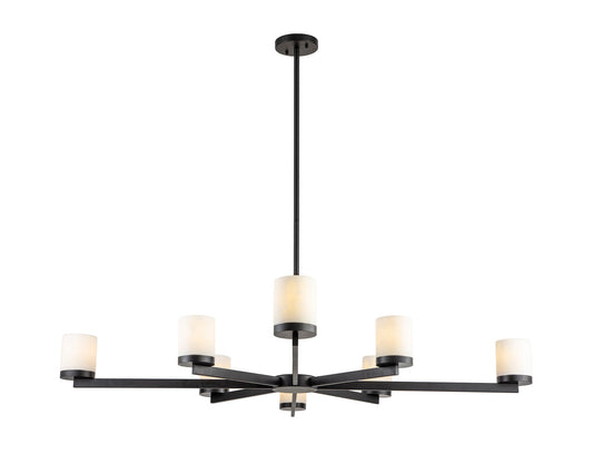 Olina Pendant Lamp - White Alabaster Effect