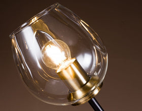 Orbital Pendant Lamp - Bronze and Black Finish