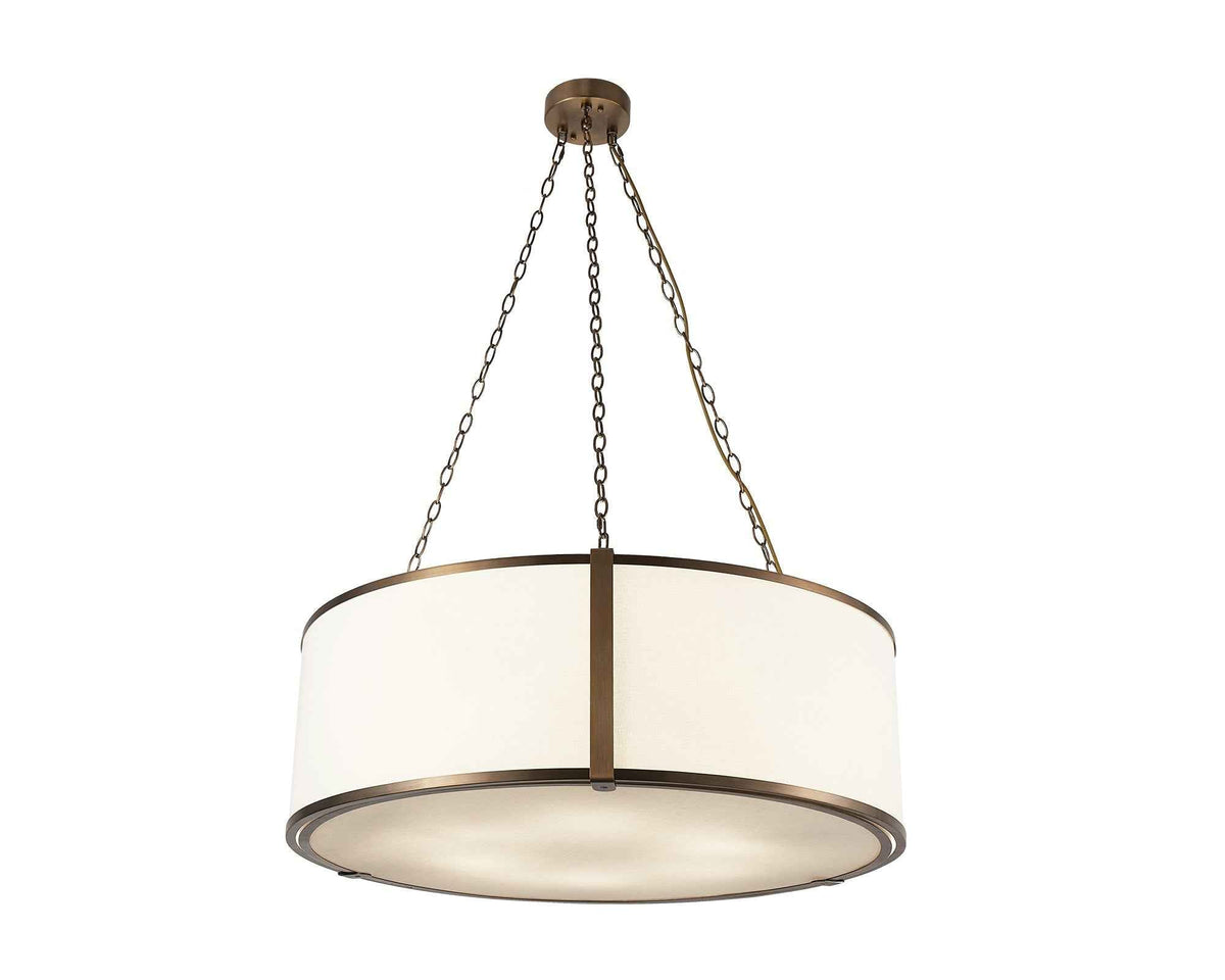 Baltimore Pendant Lamp - Antique Brass