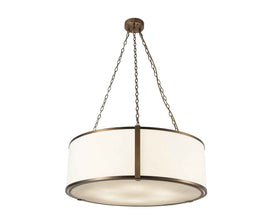Baltimore Pendant Lamp - Antique Brass