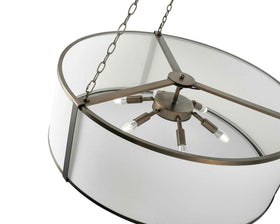 Baltimore Pendant Lamp - Antique Brass