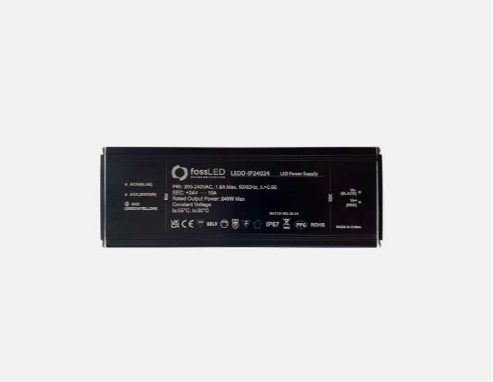 240w Driver 24v Non Dimmable Constant Voltage IP67