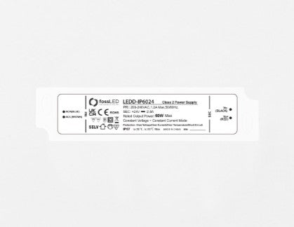60w Driver 24v Non Dimmable Constant Voltage IP67