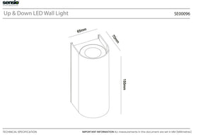 Sensio Lorean Wall Light