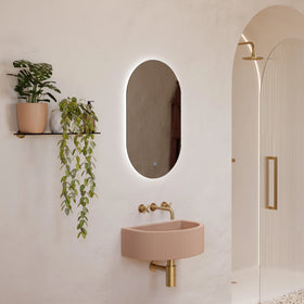 Sensio Luna Pill LED Bathroom Mirror