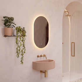 Sensio Luna Pill LED Bathroom Mirror