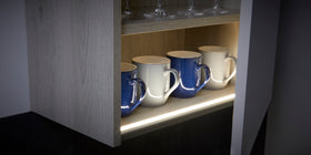 Manta - Integrated LED Profile for Handle Free Kitchens