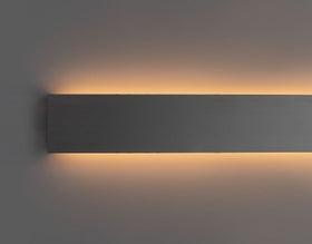 Wall Wash LED Profile - Up & Down PRO10 Silver 49 x 17mm