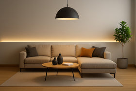 Wall Wash LED Profile - Plaster-in PRO20P White 36 x 95mm - 2m
