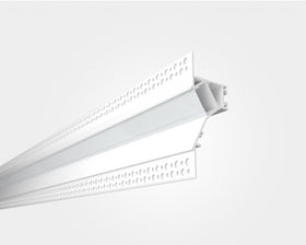 Wall Wash LED Profile - Plaster-in PRO20P White 36 x 95mm - 2m
