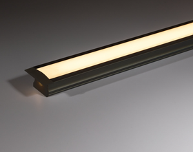 Recessed LED Profile - Deep PRO2R Black 25 x 14mm