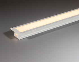 Recessed LED Profile - Deep PRO2R White 25 x 14mm
