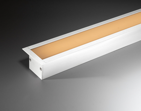 Recessed LED Profile - Double Deep / Wide PRO35SR White 50 x 35mm