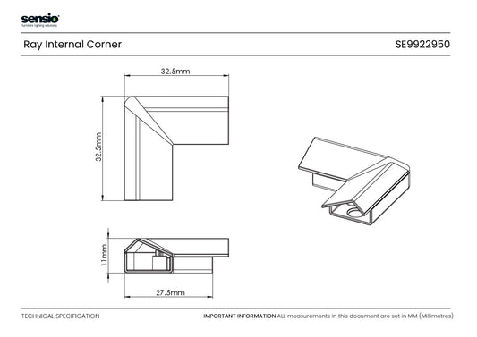 Ray Internal Corner