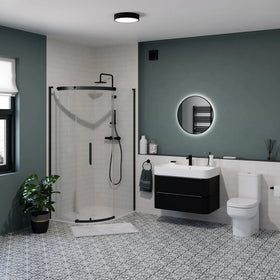 Sensio Nebula Round LED Bathroom Mirror