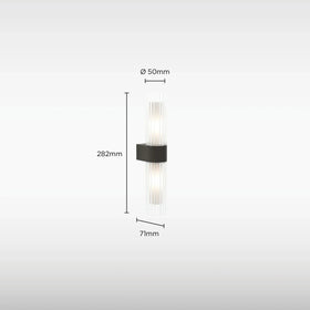 Sensio Shardis Double Wall Light