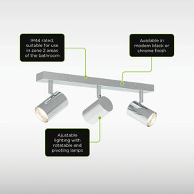 Sensio Zephira 3 Bar Spotlight