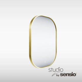 Sensio Aura Soft Rectangle LED Bathroom Mirror - 500mm x 700mm