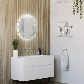 Sensio Luna Round LED Bathroom Mirror