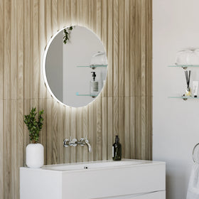 Sensio Luna Round LED Bathroom Mirror