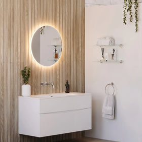 Sensio Luna Round LED Bathroom Mirror