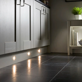 Sensio Halo TrioTone LED Plinth Light, Recessed - Stainless Steel