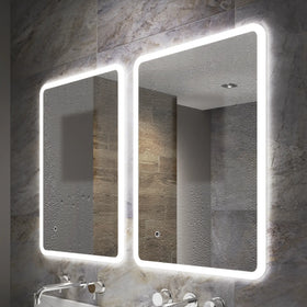 Sensio Libra LED Bathroom Mirror - 600mm x 800mm