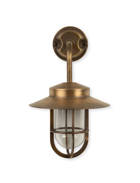 Hanwell Wall Light - Brass, Antique Brass