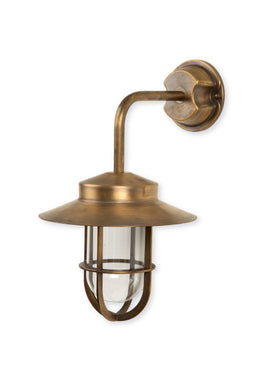 Hanwell Wall Light - Brass, Antique Brass