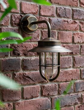 Hanwell Wall Light - Brass, Antique Brass