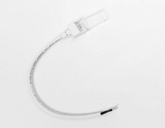 New Feed 12mm IP65 Strip to Wire connector - 0.5m Lead