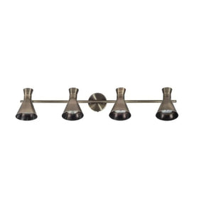 Pixar 4 Light Spotlight Bar Antique Brass