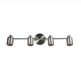 Luxo 4 Light Spotlight Bar Satin Chrome