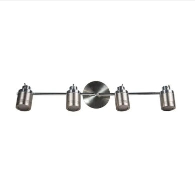 Luxo 4 Light Spotlight Bar Satin Chrome