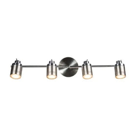Luxo 4 Light Spotlight Bar Satin Chrome