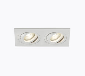 Ambar Twin Tilt Square Downlight GU10