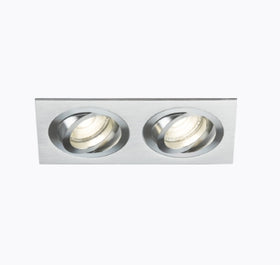Ambar Twin Tilt Square Downlight GU10
