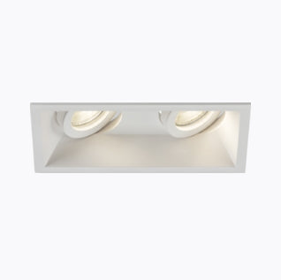 Dipa Twin Tilt Square Anti-Glare Downlight GU10