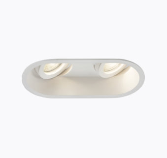 Dipa Twin Tilt Round Anti-Glare Downlight GU10