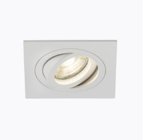 Ambar Single Tilt Square Downlight GU10