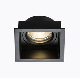 Dipa Single Fixed Square Anti-Glare Downlight GU10
