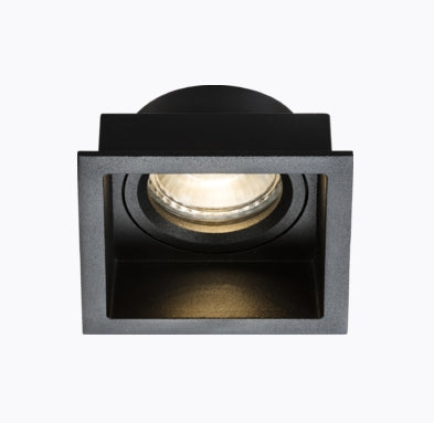 Dipa Single Fixed Square Anti-Glare Downlight GU10