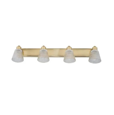 Gatsby 4 Light Bathroom Ceiling Light Satin Brass