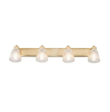 Gatsby 4 Light Bathroom Ceiling Light Satin Brass