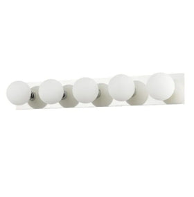 Vanity 5 Light Polished Chrome
